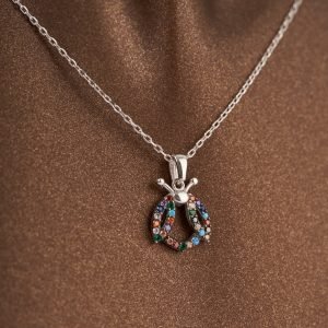 Arı 925 Ayar Gümüş Kolye