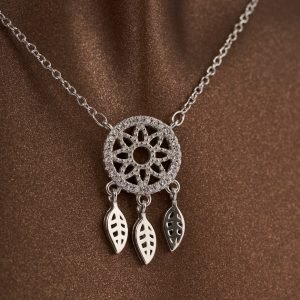 Düş Kapanı 925 Ayar Gümüş Kolye